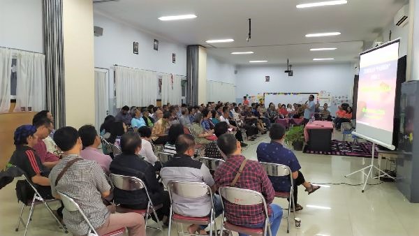 130 an peserta hadir dalam rekoleksi ini